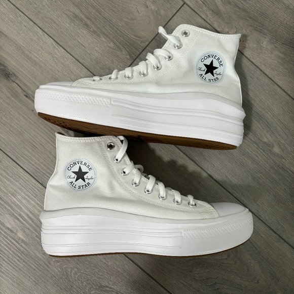 Converse Shoes - NEW Converse Chuck Taylor All Star Lift Platform Ivory White 560846C Sz 8